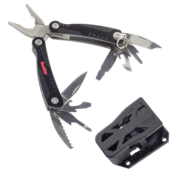 Smith's 3 Inch 12-1 Multitool With Hard Case (3