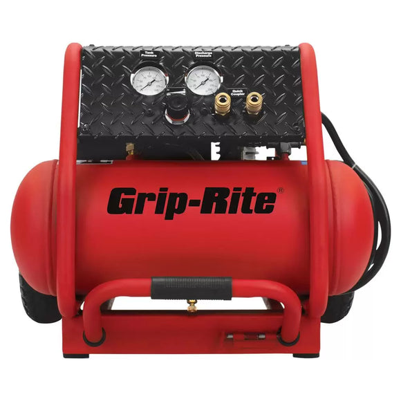 Grip-Rite 2-HP 4-Gallon 150-PSI Electric Air Compressor (2 HP)