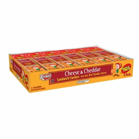 Keebler Cheese-Cheddar Crackers, Snack Pack, 1.8 Oz. (1.8 Oz)