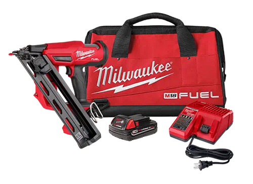 Milwaukee® M18 FUEL 15 Gauge Finish Nailer Kit (15 Gauge)