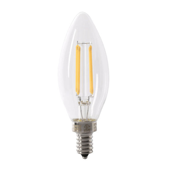 Feit Electric 60-Watt Equivalent Blunt Tip Soft White Filament LED (2-Pack) (60 Watt)