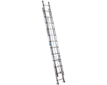 Werner 24ft Type II Aluminum D-Rung Extension Ladder D1224-2 (24 ft.)