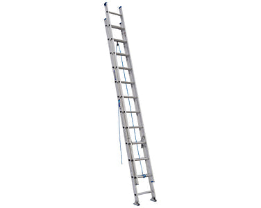 Werner 24ft Type I Aluminum D-Rung Extension Ladder D1324-2 (24 ft.)