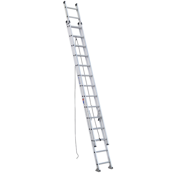 Werner 28ft Type IA Aluminum D-Rung Extension Ladder D1528-2 (28')