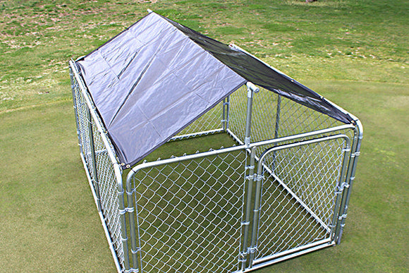 Stephens Pipe & Steel  Solid Kennel Roof & Frame (10 x 10-Ft)