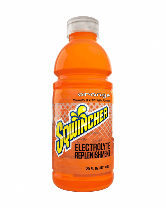 Sqwincher Ready-To-Drink Original 20 fl. oz. Orange Flavor (20 oz.)