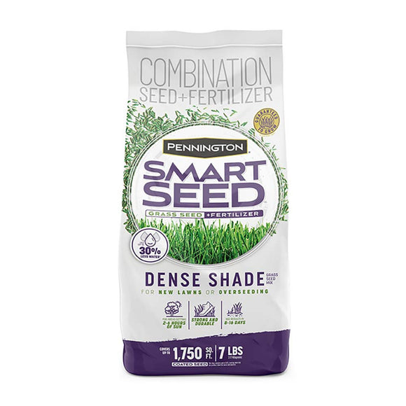 Pennington Smart Seed Dense Shade Grass Seeds and Fertilizer Mix, 3 lbs (3 lbs)