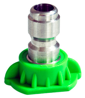 K-T Industries Green Flushing Nozzle, 25° X 4.0mm (25° X 4.0mm)