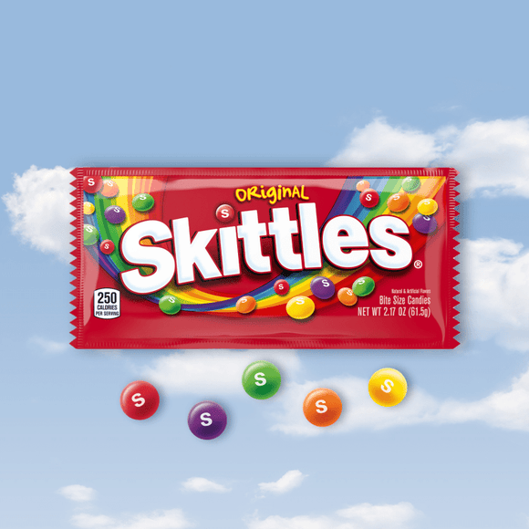 SKITTLES Original Fruity Candy Single Pack (36 Count)
