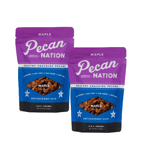 Pecan Nation Maple Glazed Pecan Nut Pieces, 8 oz (8 oz)