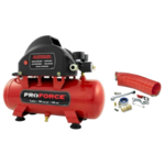 Pro-Force 2-Gallon Oil Free Air Compressor with Kit, 100 psi (2 Gallon)