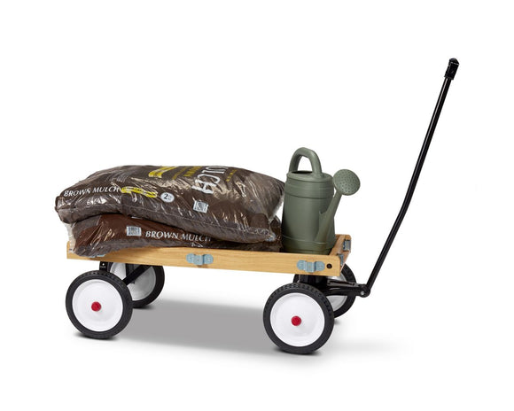 Radio Flyer Classic Wood Wagon with Removable Sides 36 in. x 16-1/2 in. x 9-1/2 in. (36