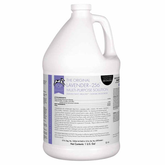 Boss Petedge Top Performance 256 Disinfectant Lavender Gal (1 Gallon)