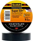 3M™ Scotch® Super 33+™ Vinyl Electrical Tape, Black, 3/4 inch x 66 ft (3/4