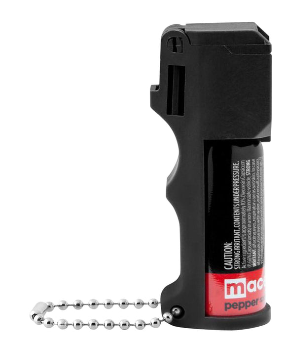 Mace 80745 Pocket Pepper Spray 12 Grams OC Pepper 10 ft Range Black