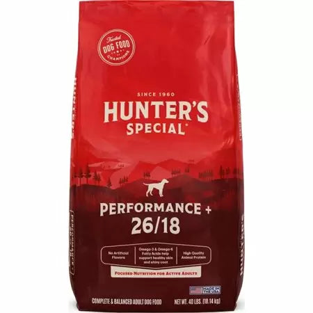Triumph Pet Industries 40 lbs Hunters Special Performance Plus Dog Food (40-Lbs)