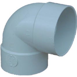 PVC Pipe Sewer And Drain 90-Degree Elbow, 4-In.