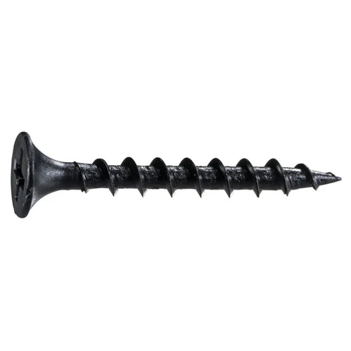 Monster Fastener Black Phosphate Steel Coarse Thread Phillips Bugle Head Drywall Screws