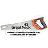 GreatNeck Aggressive Tooth Handsaw w/ Composite Handle (15 Inch)