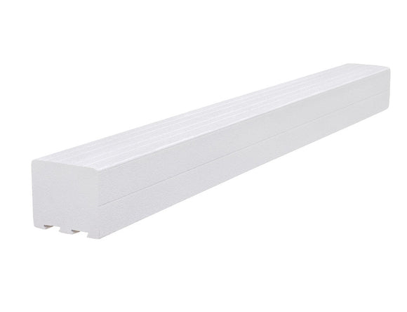 M-D Building Products Prova-Shower Curb - 4-1/2 Inch x 6 Inch x 48 Inch ~ White (4-1/2