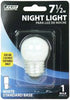 7.5W WHITE NIGHT LIGHT BULB