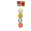 Boss Pet A04130 4pk Sports Balls