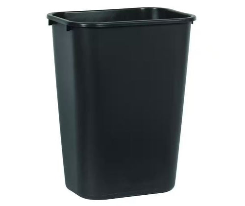 Rubbermaid Rectangular Trash Can (10.38 Gal. Black)