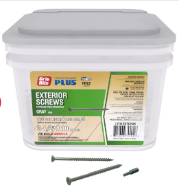 PrimeSource Grip-Rite® Premium Exterior Coated Screws (10 gauge 4)