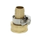 Aqua Plumb Coupling Garden Hose Repair Solid Brass 5/8 Female