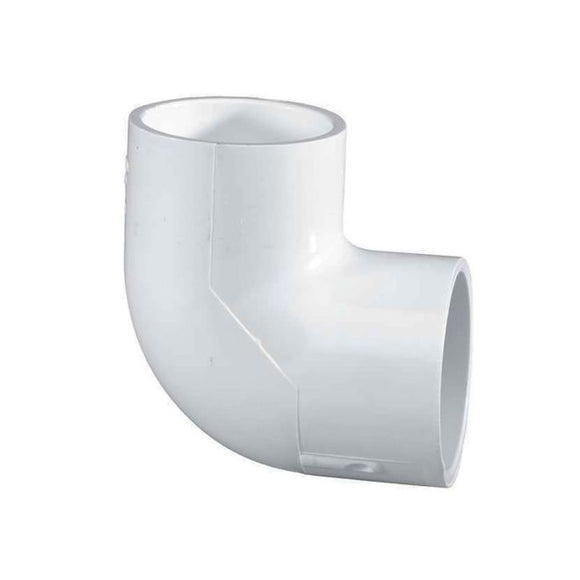 Thrifco 8114074 1-1/4 Inch x 1-1/4 Inch Slip x Slip PVC 90 Degree Elbow SCH 40