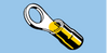 Midwest Fastener Insulated Ring Terminals Yellow