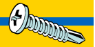 Midwest Fastener Phillips Pan Self-Drilling Screws Zinc