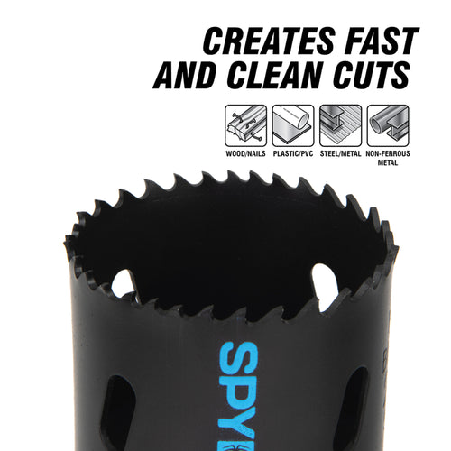 Spyder Rapid Core Eject™ Bi-Metal Hole saws