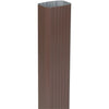 Amerimax K Style Aluminum Gutter Square Corrugated Downspout