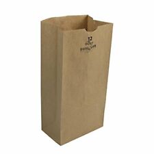Duro Kraft Paper Flat-Bottom Grocery Bag, #12, 7-1/16 Length x 4-1/2 W (7-1/16 x 4-1/2)